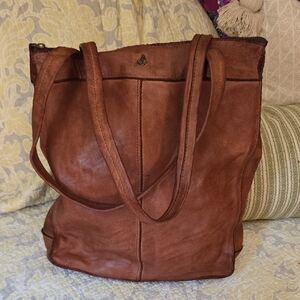 Harbour 2nd Brown Leather Tote Bag